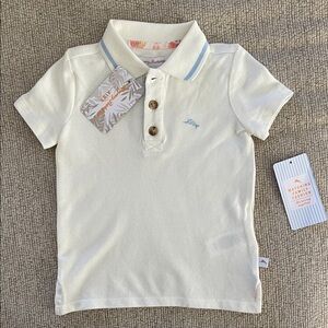 White Polo Shirt for Kids